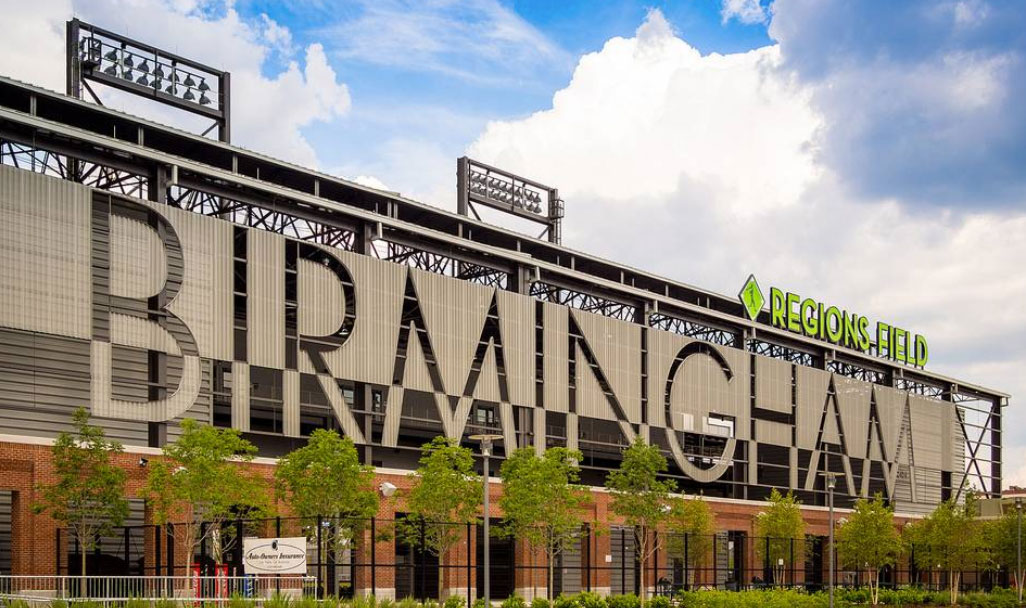 regions-field-birmingham Regions Field, home of the Birmingham Barons.
